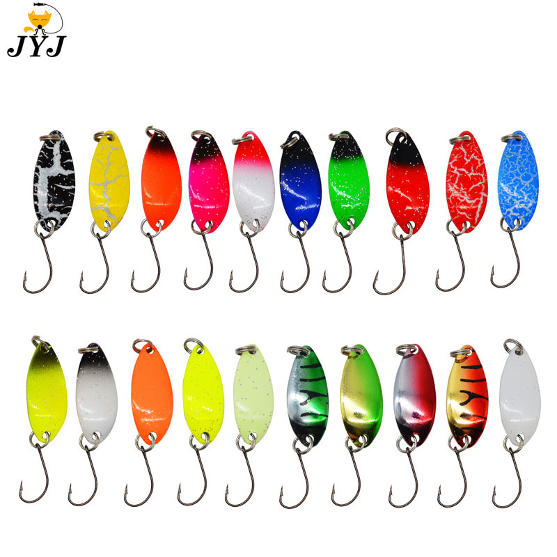 Fishing Lure Swimbait - 20 Màu 3G Kim Loại Mồi