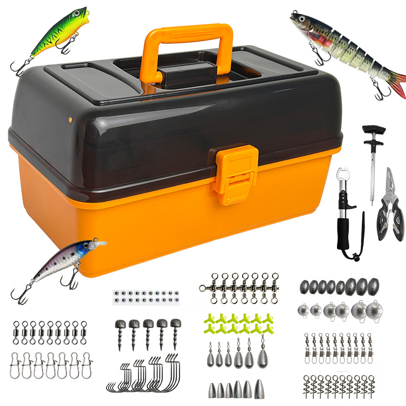 Large Four-Layer Outdoor Fishi - đánh giá và giá Fishing Lure Accessories