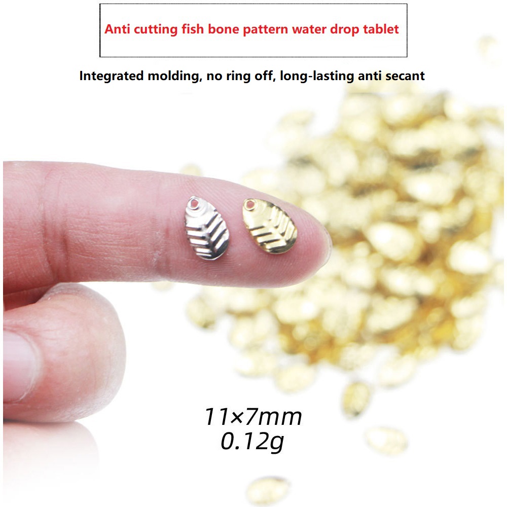 50 Cái/lốc Tự Làm Câu Cá Spinn - đánh giá và giá Fishing Lure Accessories