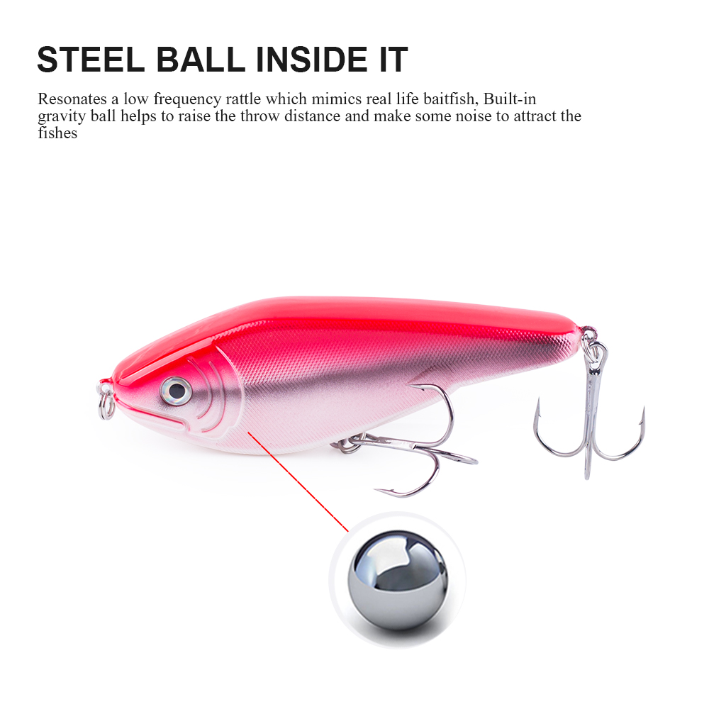 Hanlin Mới Lượn Jerkbait 90Mm/ - đánh giá và giá Fishing Lure Swimbait
