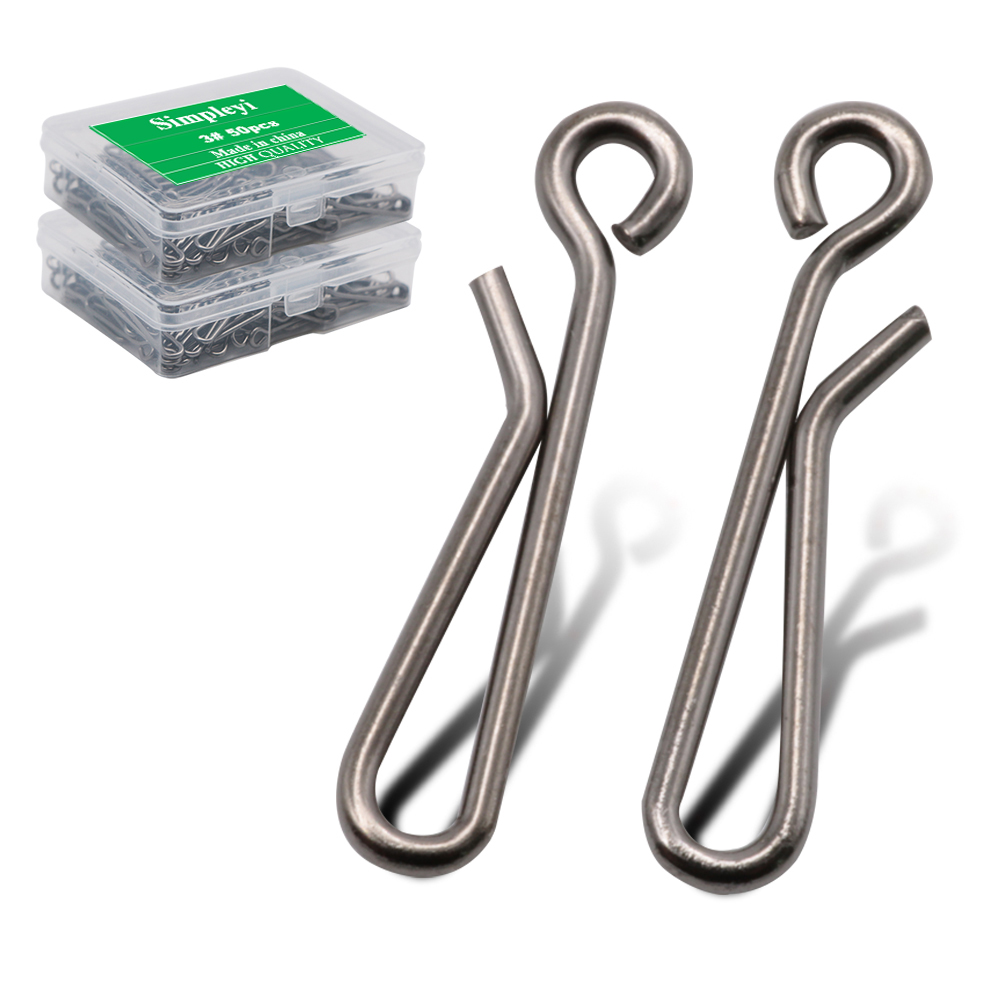 50 Cái/hộp Mang Khóa Lăn Xoay  - đánh giá và giá Fishing Lure Accessories