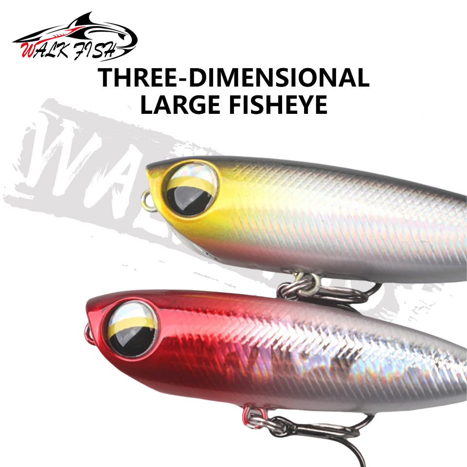WALK FISH 1Pcs 6cm 5.6g Topwat - đánh giá và giá Fishing Lure Topwater