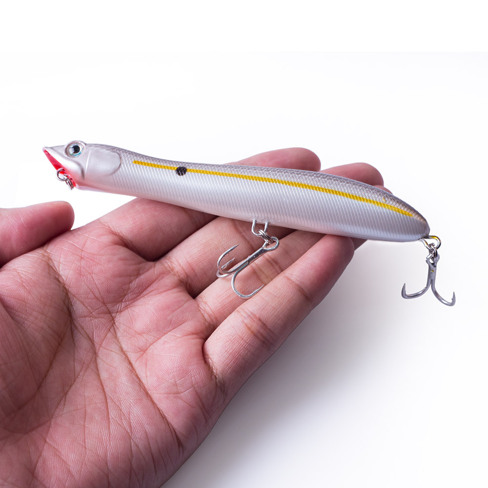 120Mm/18G Topwater Bút Chì Pop - đánh giá và giá Fishing Lure Topwater